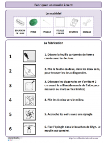 Fabriquer Un Moulin Laclassefr