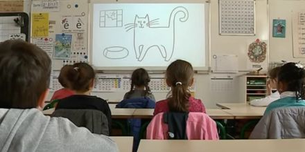 Zamizen à l'école